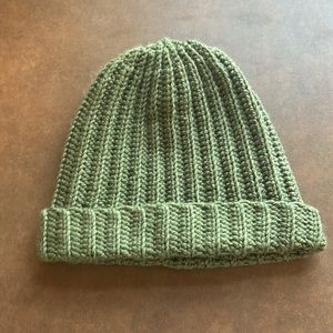 Handmade crocheted beanie